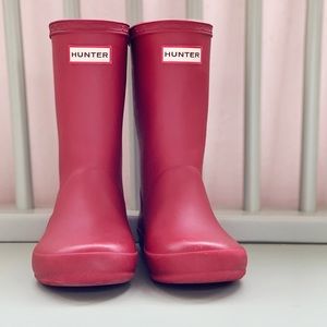 Red Hunter Boots